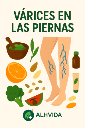icono de varices en las piernas tratamiento natural